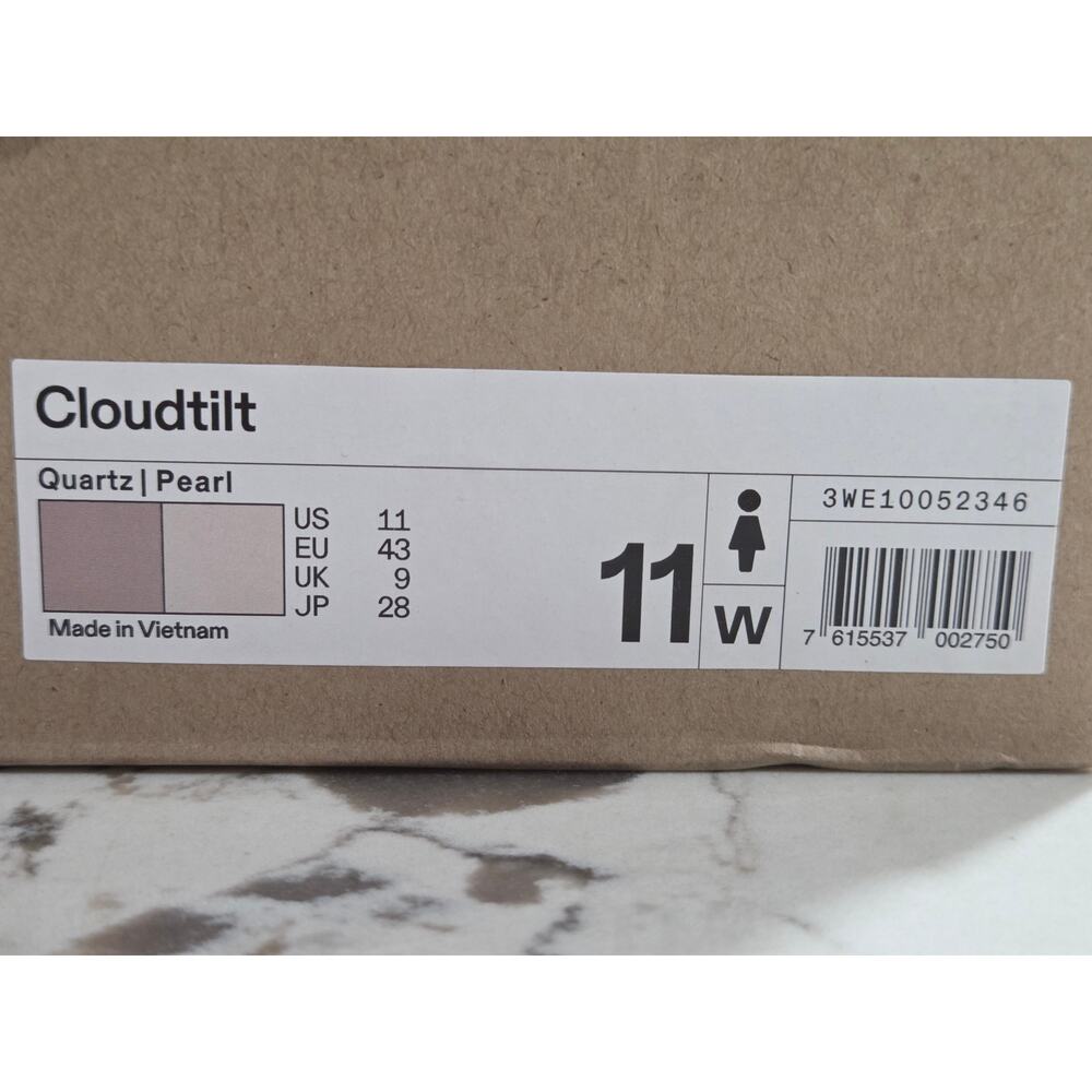 On Running Cloudtilt Quartz Pearl Size 11 Women's 9.5 Men's 3WE10052346 New - Picture 9 of 9